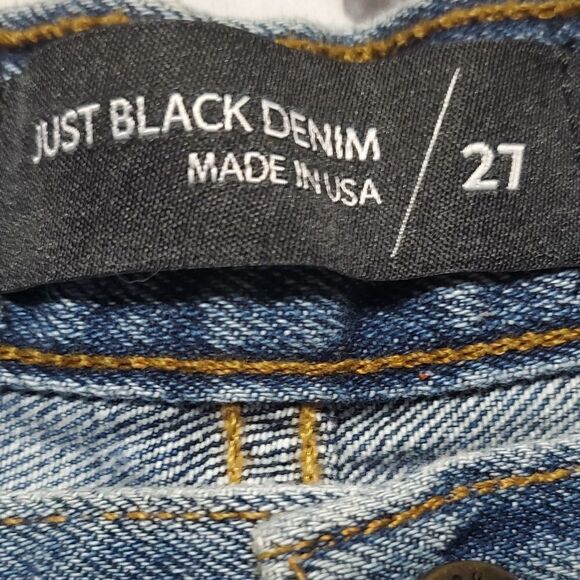 Just Black Distressed Jeans - Picture 10 of 11